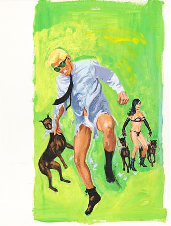 ROBERT BONFILS (1922 - 2018) The Gay Dogs.